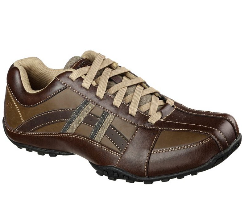 Skechers Herr Bruna Snörskor - Citywalk - Malton - Sverige (IMPEW-0897)